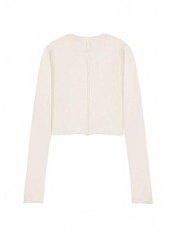 DL1961 Girls Raw Edge Long Sleeve Tee (view 2)