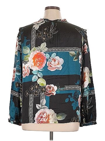 Johnny Was Workshop Rosabel Silk Blouse (view 2)