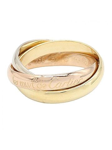 Cartier Cartier Trinity Ring - Ring/Finger Jewelry 18K (Yellow Gold), 18KWG (White 18KPG (Pink Gold) Women's Gold Tones, Silver Tones (view 1)