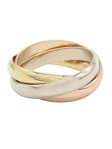 Cartier Cartier Trinity Ring - Ring/Finger Jewelry 18K (Yellow Gold), 18KWG (White 18KPG (Pink Gold) Women's Gold Tones, Silver Tones (view 2)