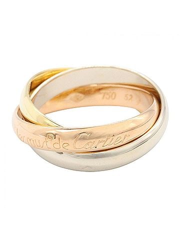 Cartier Cartier Trinity Ring - Ring/Finger Jewelry 18K (Yellow Gold), 18KWG (White 18KPG (Pink Gold) Women's Gold Tones, Silver Tones (view 1)