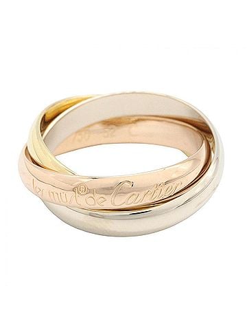 Cartier Cartier Trinity Ring - Ring/Finger Jewelry 18K (Yellow Gold), 18KWG (White 18KPG (Pink Gold) Women's Gold Tones, Silver Tones (view 1)
