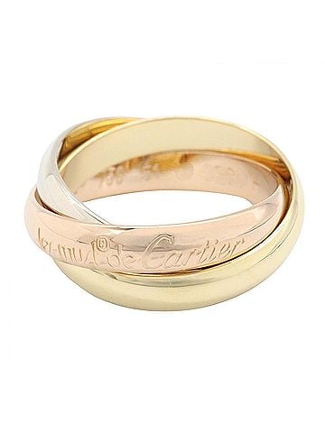 Cartier Cartier Trinity Ring - Ring/Finger Jewelry 18K (Yellow Gold), 18KWG (White 18KPG (Pink Gold) Women's Gold Tones, Silver Tones (view 1)