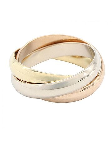 Cartier Cartier Trinity Ring - Ring/Finger Jewelry 18K (Yellow Gold), 18KWG (White 18KPG (Pink Gold) Women's Gold Tones, Silver Tones (view 2)