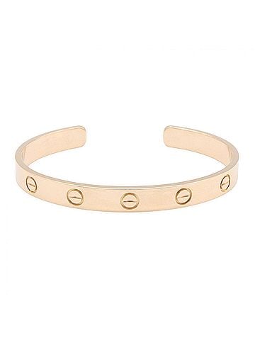 Cartier Cartier Open Love Bracelet, 18K Pink Gold (PG), Women's Tone (view 1)