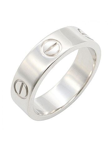Cartier Cartier Love Ring, 18K White Gold (18KWG), Silver Tone, B4084700 (Men's/Women's) (view 1)