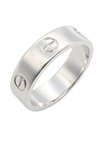 Cartier Cartier Love Ring, 18K White Gold (18KWG), Silver Tone, B4022660 (view 1)