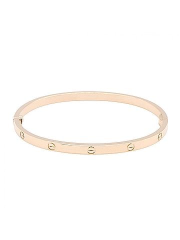 Cartier Cartier Love Bracelet Small Accessory 18KPG (Pink Gold) Women's Gold Tone B6079017 (view 2)