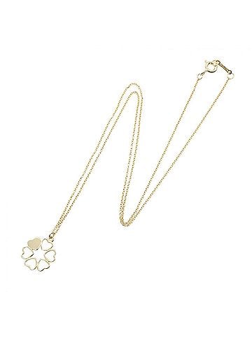 Tiffany & Co. Tiffany &amp; Co. Crown of Hearts Necklace, 18K (Yellow Gold), Women's Jewelry, Gold Tone (view 2)
