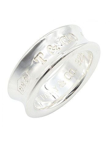 Tiffany & Co. Tiffany &amp; Co. 1837 Narrow Ring - Sterling Silver 925 Women's Ring/Finger Tone (view 1)