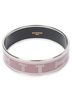 Hermes Leather Goods Pink Enamel Bangle MM One size - photo 2
