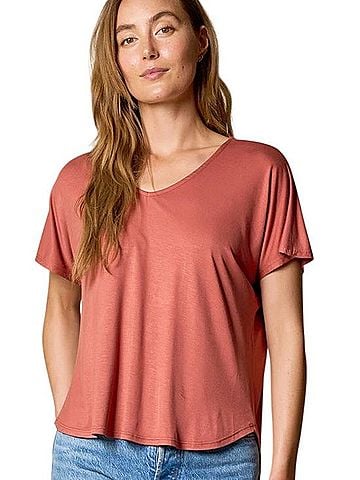 Saivana Bamboo Dolman Tee T-Shirt (view 1)