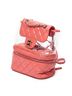 Chanel Pink CC Transparent Vanity Flap Backpack One size - photo 3