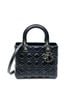 Dior Black Medium Lady Dior Zip One size - photo 1