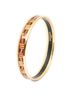 Hermes Leather Goods Red Enamel Bangle PM One size - photo 1