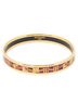 Hermes Leather Goods Red Enamel Bangle PM One size - photo 2