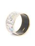 Hermes Leather Goods Pink Enamel Bangle GM One size - photo 1