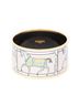 Hermes Leather Goods Pink Enamel Bangle GM One size - photo 2