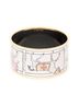 Hermes Leather Goods Pink Enamel Bangle GM One size - photo 3