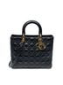 Dior Black Large Lady Dior Zip One size - photo 1