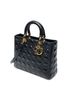 Dior Black Large Lady Dior Zip One size - photo 3