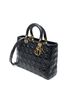 Dior Black Large Lady Dior Zip One size - photo 3
