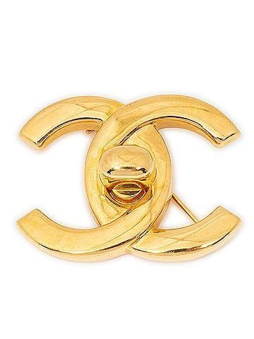 Chanel CC Turnlock Motif Brooch (view 1)