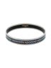 Hermes Leather Goods Gray Enamel Bangle PM One size - photo 2