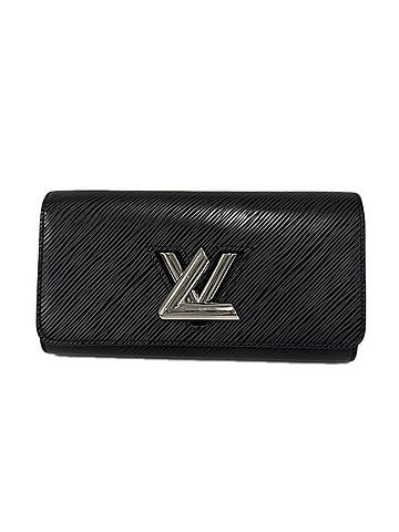 Louis Vuitton LOUIS VUITTON Epi Portefeuille Twist Noir M68309 Long Wallet Black Women's (view 1)
