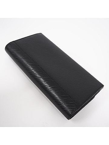 Louis Vuitton LOUIS VUITTON Epi Portefeuille Twist Noir M68309 Long Wallet Black Women's (view 2)
