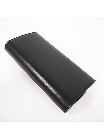 Céline CELINE Triomphe Large Wallet 10E313DPV Long Black Calf Leather Women's (view 2)