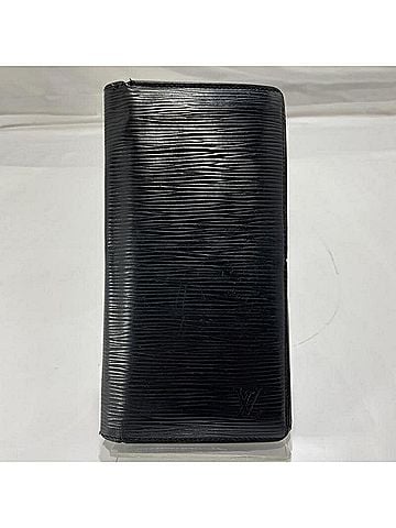 Louis Vuitton LOUIS VUITTON Epi Portefeuille Brazza Noir M66542 Long Wallet Louis Vuitton (view 1)