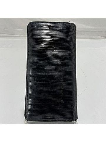 Louis Vuitton LOUIS VUITTON Epi Portefeuille Brazza Noir M66542 Long Wallet Louis Vuitton (view 2)