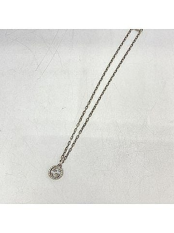 Gucci GUCCI 925 Stamped Interlocking G Arabesque Chain Necklace (view 2)