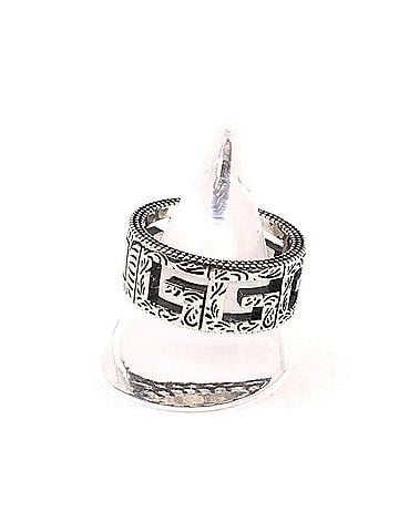 Gucci GUCCI Square G Arabesque Ring (view 1)