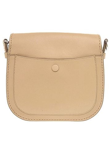 Tod's Tod's Double T Leather Beige Shoulder Bag 1101TOD’S (view 2)