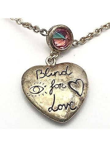 Gucci GUCCI Blind for Love Bracelet, Size 17, Silver, Gucci Ag925 (view 1)