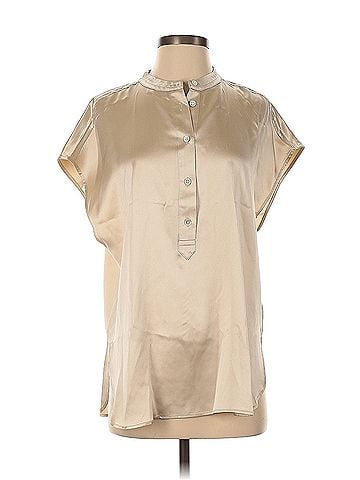 Banana Republic Banana Republic Short Sleeve Silk Top (view 1)