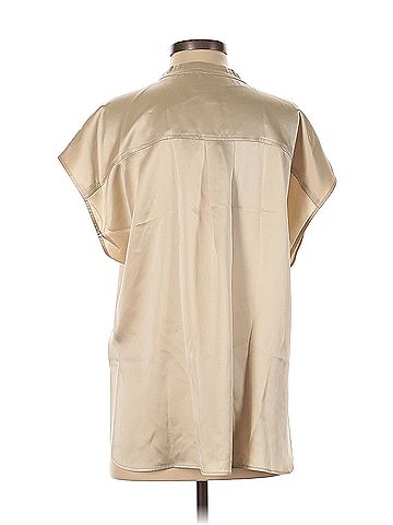 Banana Republic Banana Republic Short Sleeve Silk Top (view 2)