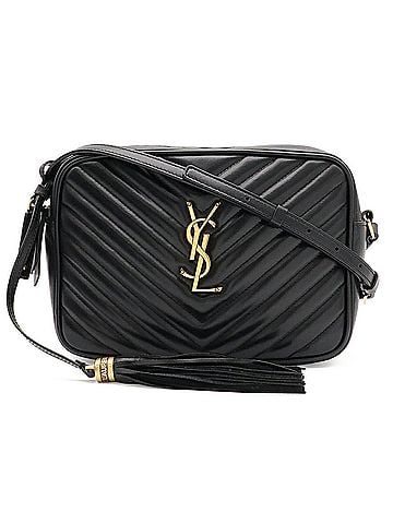 Yves Saint Laurent SAINT LAURENT PARIS Yves Saint Laurent YSL Lou Camera Bag Shoulder Leather Black 520534 (view 2)