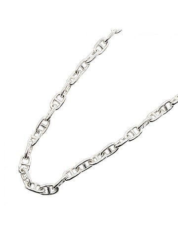 Hermès Hermes Vintage Chaine d'Ancre TPM 63-link Necklace, Sterling Silver 925, Women's Jewelry, Tone (view 1)