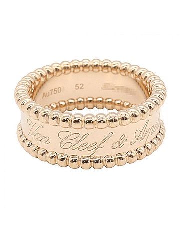 Van Cleef & Arpels Van Cleef &amp; Arpels Perlee Signature Ring, 18K Pink Gold (PG), Women's, Tone, VCARN32452 (view 2)