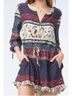 Roxy Floral Multi Color Romper Size XL - photo 4