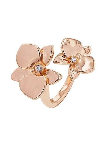 Cartier Cartier Caresse d'Orchidées Pars Diamond Ring, 2P, 18KPG Pink Gold, Ring. (view 1)