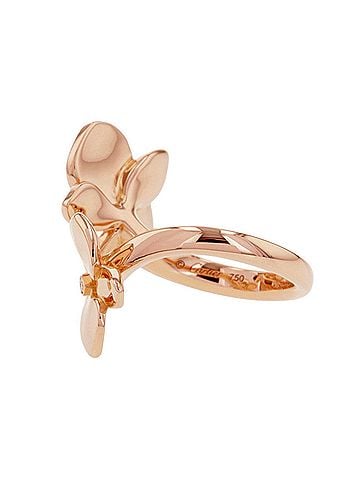 Cartier Cartier Caresse d'Orchidées Pars Diamond Ring, 2P, 18KPG Pink Gold, Ring. (view 2)