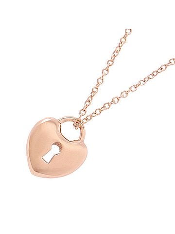 Tiffany & Co. Tiffany &amp; Co. Heart Lock Necklace, 18K Pink Gold Pendant. (view 1)