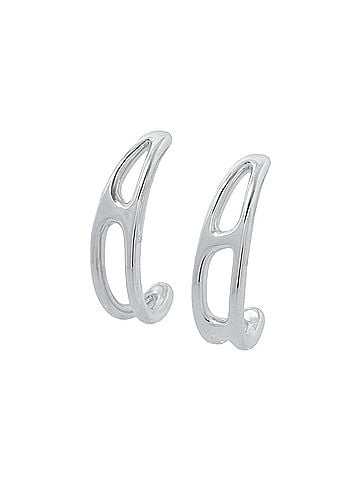 Hermès Hermes Chaine d'Ancre Punk Anchor Earrings, SV925 Silver. (view 1)
