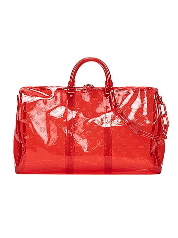 Louis Vuitton Ltd. Ed. Virgil Abloh Keepall Monogram Prism 50 (view 1)