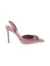 Black Suede Studio Pink Black Suede Studio Heels Size EU 39 - photo 1