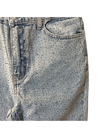 Generation Love Crystal Embellished Polka Dot High Rise Straight Leg Jeans Jeans (view 2)